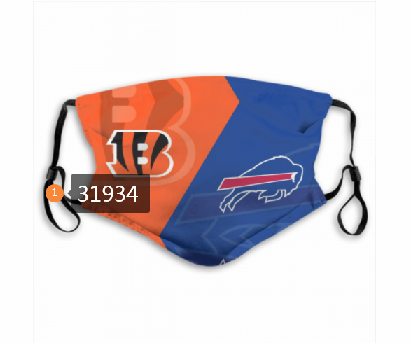 NFL Buffalo Bills 172020 Dust mask with filter